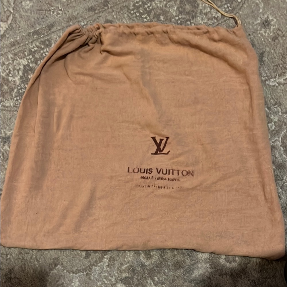 Louis Vuitton Tan Accessory Dust Bag